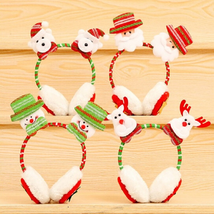 Christmas Earmuffs Head Hoops | Cute Cartoon Decoration | OneAlways