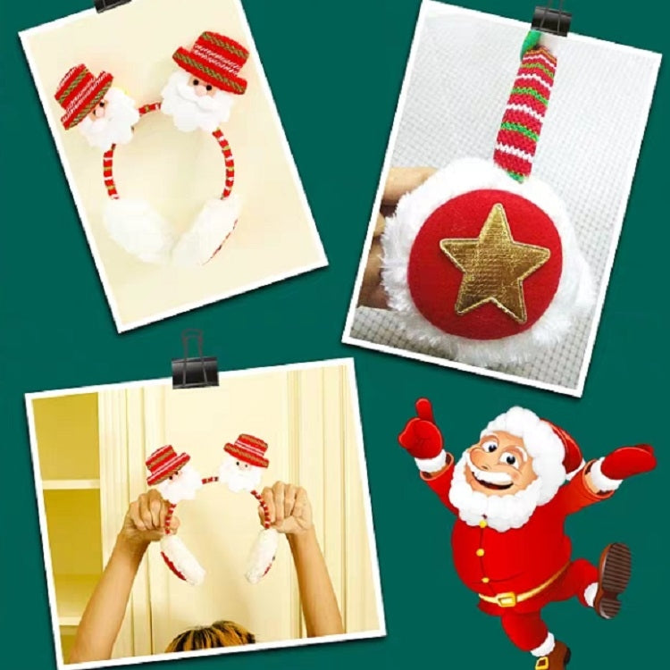 Christmas Earmuffs Head Hoops | Cute Cartoon Decoration | OneAlways