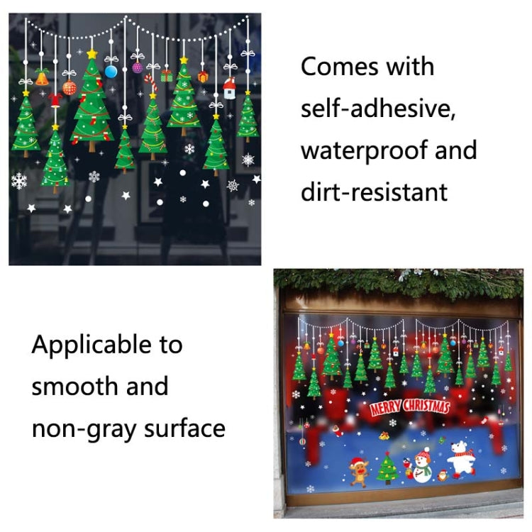 Christmas Tree Door Pendant | Removable Wall Sticker | OneAlways