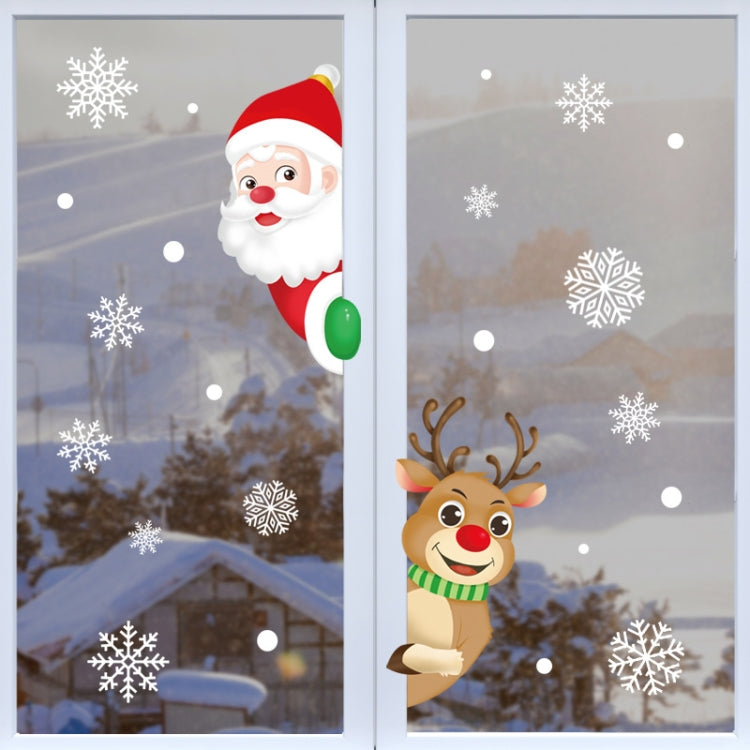 Santa Claus Window Grille Stickers | OneAlways