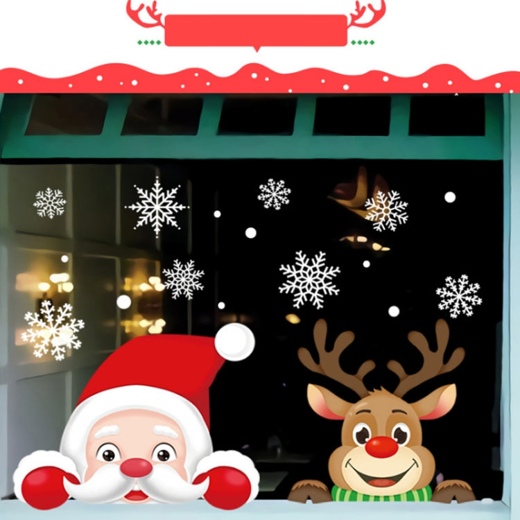 Christmas Window Grille Sticker | Santa Claus | OneAlways