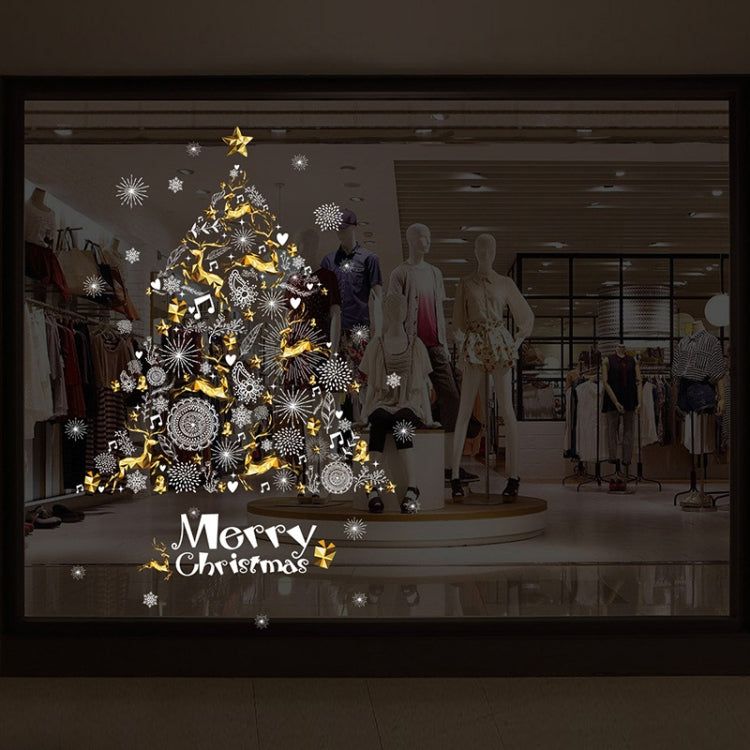 Christmas Window Glass Sticker | Glass Adhesion Sticker | OneAlways