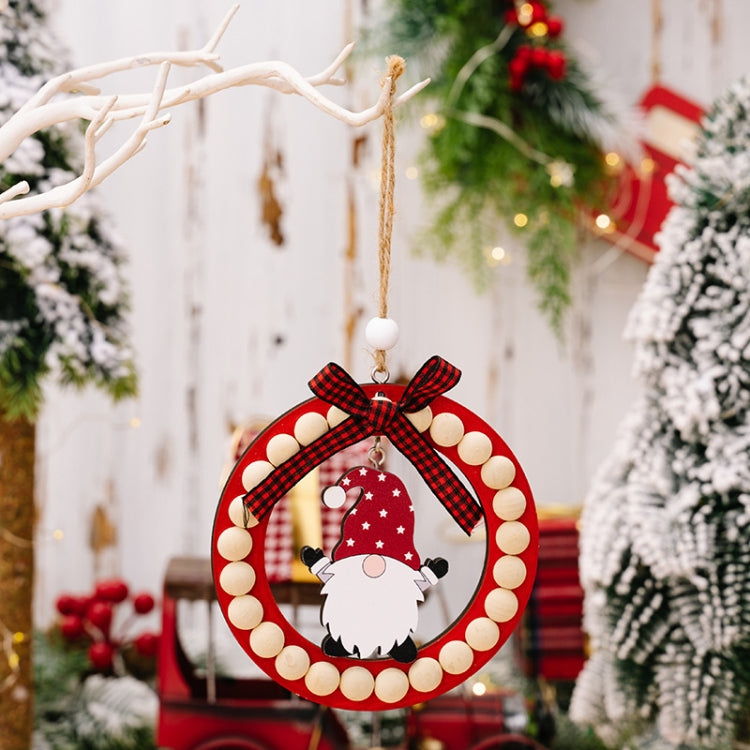 Wooden Christmas Wreath | Christmas Tree Pendant | OneAlways