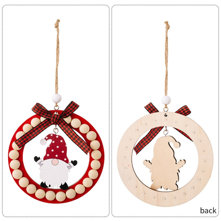 Wooden Christmas Wreath | Christmas Tree Pendant | OneAlways